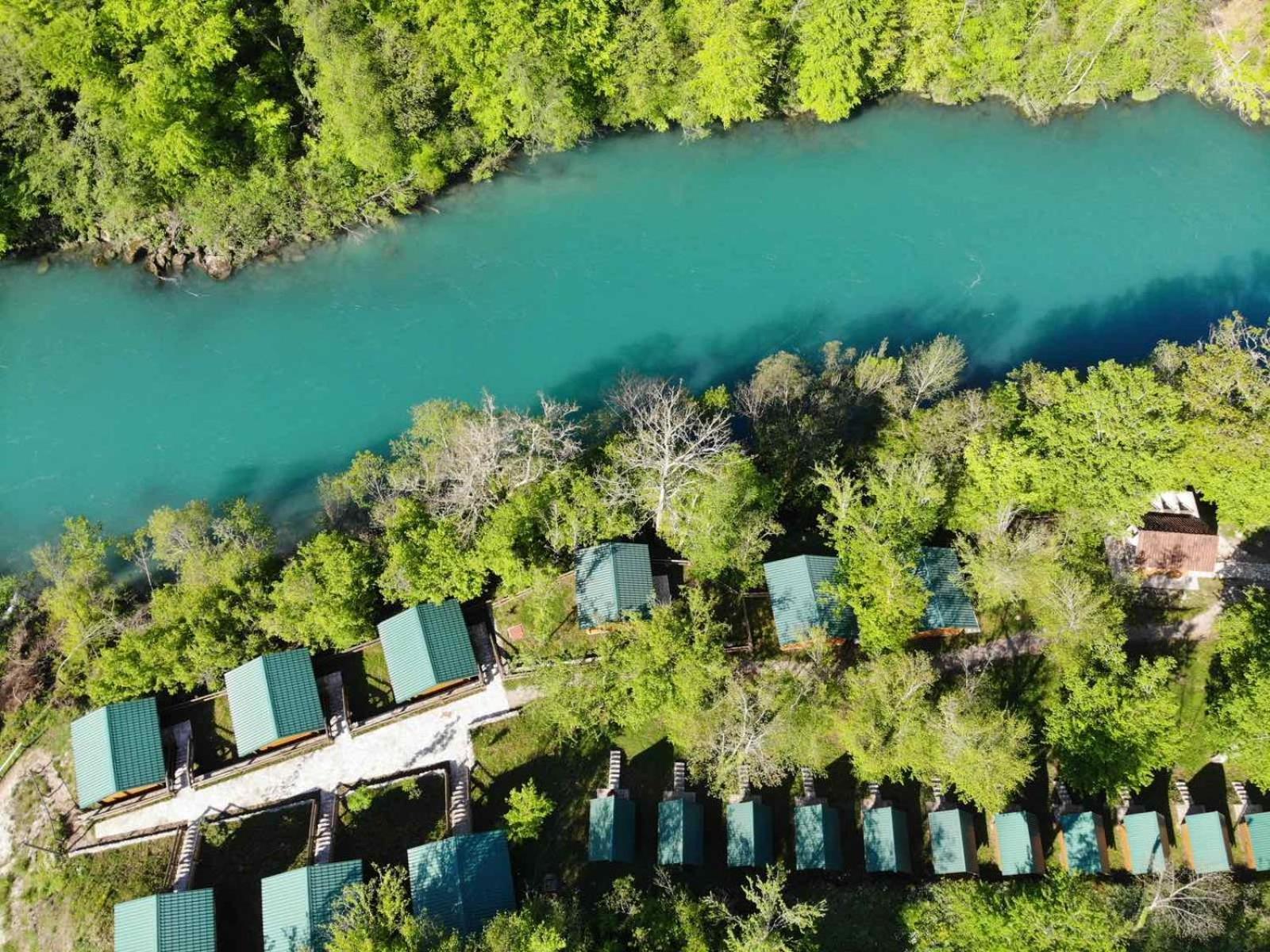 Hotel Rafting Tara Camp Highlander Bastasi Exterior foto