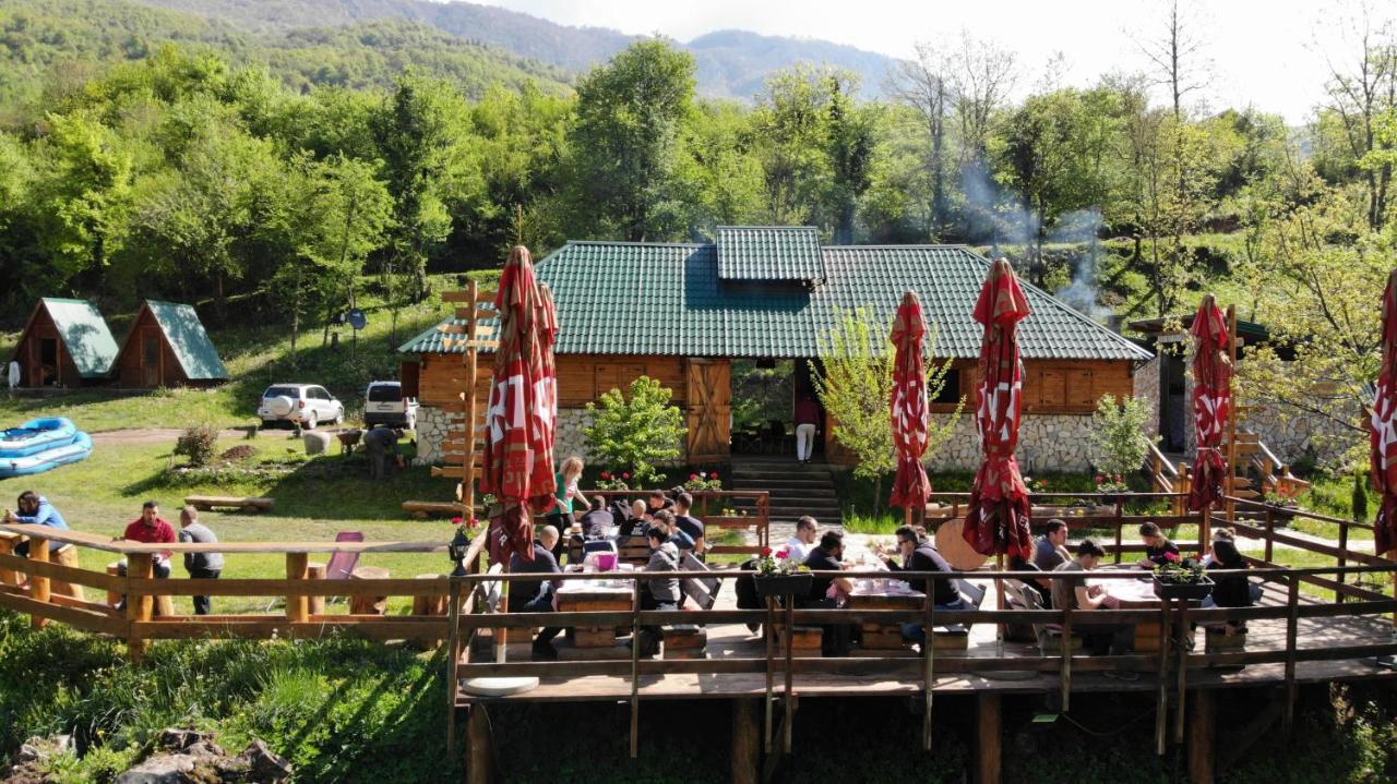 Hotel Rafting Tara Camp Highlander Bastasi Exterior foto